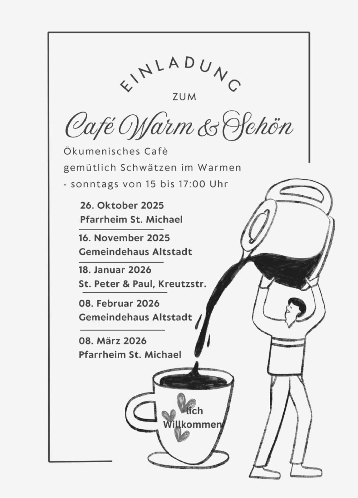 Cafe „Warm und Schön“